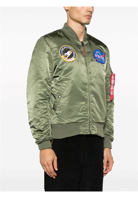 Bomber ma-1 vf nasa in verde - uomo ALPHA INDUSTRIES | 166107A01